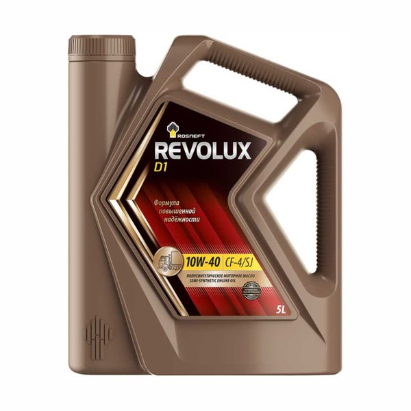 Масло моторное РОСНЕФТЬ Revolux D1 10W-40 CF-4 (5л/4,5кг) РНПК(марк.)