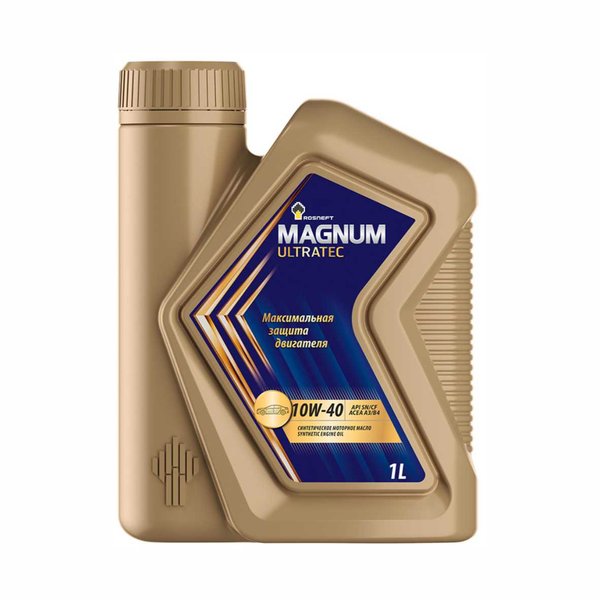 Масло моторное РОСНЕФТЬ Magnum Ultratec 10W-40 SN (1л/1кг) РНПК [М]