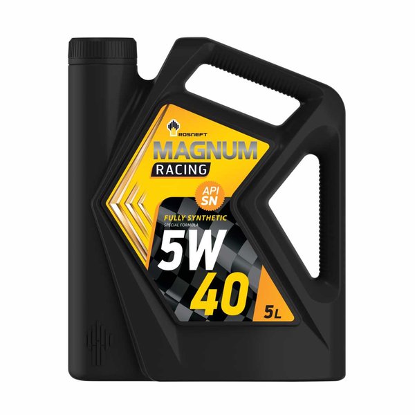 Масло моторное РОСНЕФТЬ Magnum Racing 5W-40 SN (5л/4,5кг) РНПК [М]