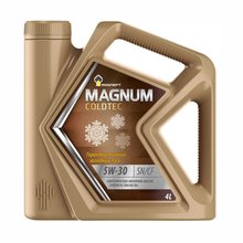 Масло моторное РОСНЕФТЬ Magnum Coldtec 5W-30 SN (4л/3,6кг) [М]