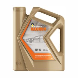 Масло моторное РОСНЕФТЬ Maximum 5W-40 SG (5л/4,5кг) РНПК [М]