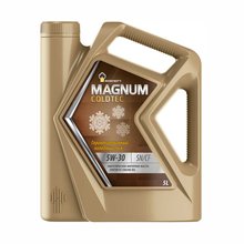 Масло моторное РОСНЕФТЬ Magnum Coldtec 5W-30 SN (5л/4,5кг) РНПК(марк.)