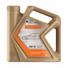 Масло моторное РОСНЕФТЬ Maximum 10W-40 SG (4л/3,5кг) [М]