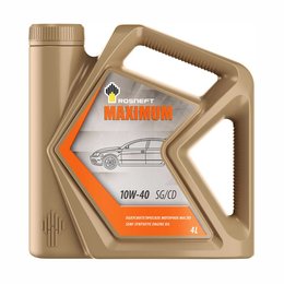 Масло моторное РОСНЕФТЬ Maximum 10W-40 SG (4л/3,5кг) [М]