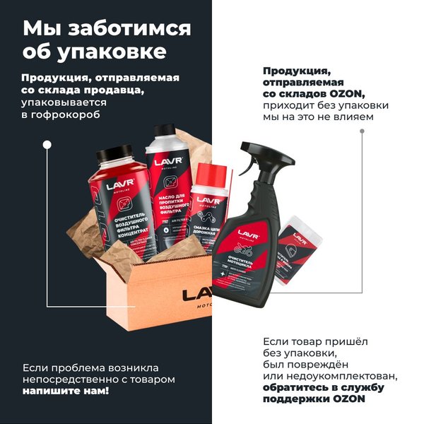 Масло моторное LAVR MOTO RIDE QUADRO 4Т 5W-40 (1л/0,9кг) (марк.)