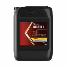 Масло моторное РОСНЕФТЬ Diesel 1 SAE 20 CF-4 (20л/18кг) РНПК [М]