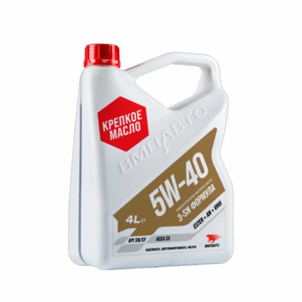 Масло моторное ВМПАВТО Motive 5W-40 C3 SN/CF (4л/3,43кг) (марк.)
