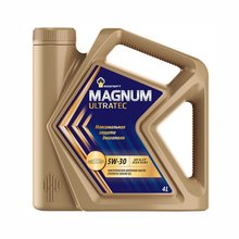 Масло моторное РОСНЕФТЬ Magnum Ultratec 5W-30 SL (4л/3,6кг) РНПК [М]