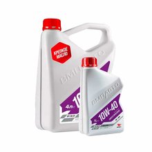 Масло моторное ВМПАВТО Motive 10W-40 A3/B4 SN/CF, 4л + 1л (марк.)