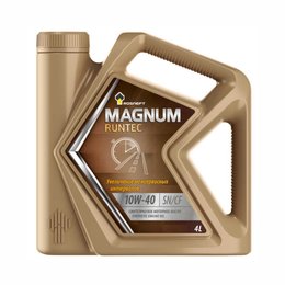 Масло моторное РОСНЕФТЬ Magnum Runtec 10W-40 SN (4л/3,6кг) РНПК [М]