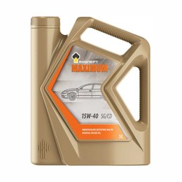 Масло моторное РОСНЕФТЬ Maximum 15W-40 SG (5л/4,5кг) РНПК [М]