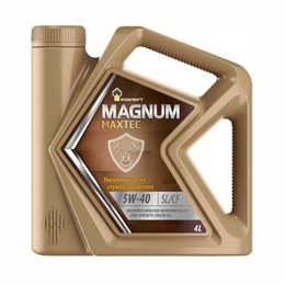 Масло моторное РОСНЕФТЬ Magnum Maxtec 5W-40 SL (4л/3,5кг) [М]